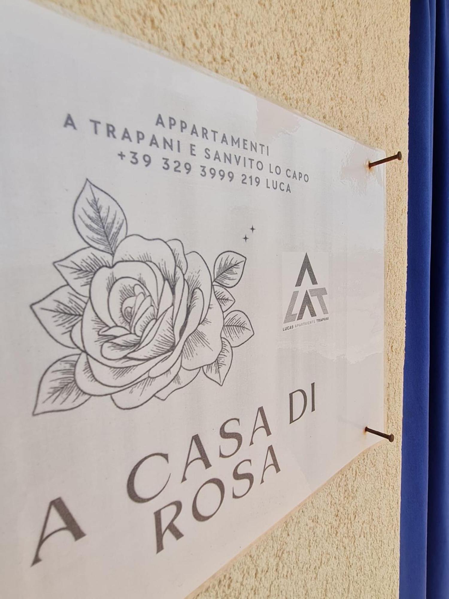 A Casa Di Rosa,Fronte Spiaggia, Piscina,Parcheggio Трапани Екстериор снимка